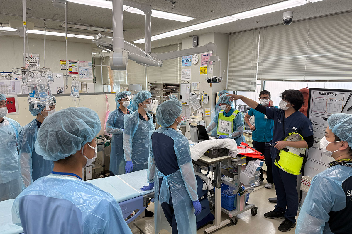センターの一日 | 日本医科大学千葉北総病院 救命救急センター